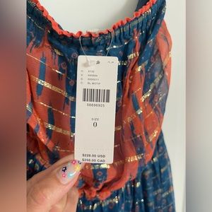 NWT Maxi dress from Anthropologie size 0